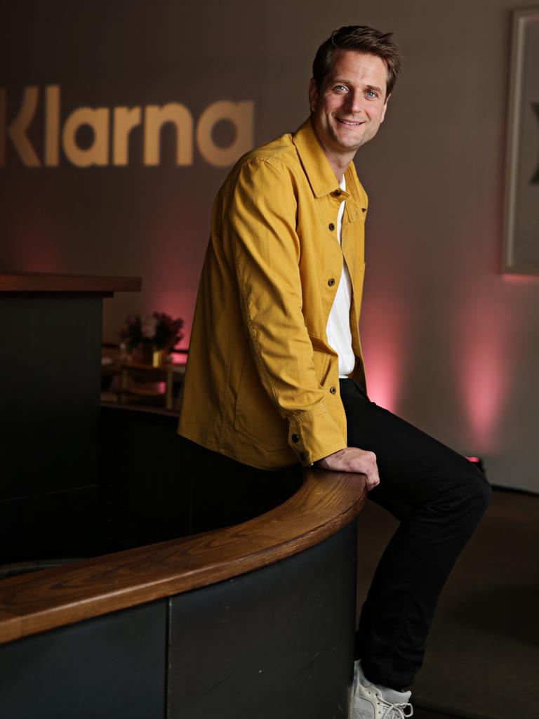 Klarna CEO Sebastian Siemiatkowski. Picture: Adam Yip