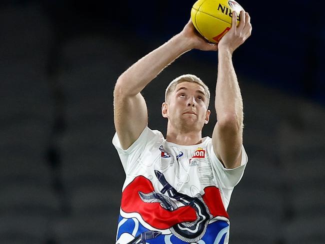 The Dogs ruckman has fallen off his 2023 All-Australian form. (Photo by Michael Willson/AFL Photos via Getty Images)