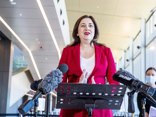 Queensland Premier Annastacia Palaszczuk. Picture: Richard Walker