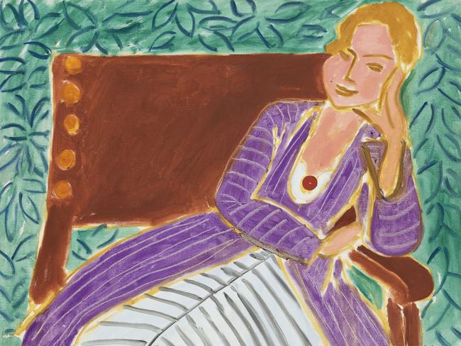 Henri Matisse’s Seated Girl, Persian Dress was another of Picasso’s favourite works. Picture courtesy: Musee nNtional Picasso-Paris