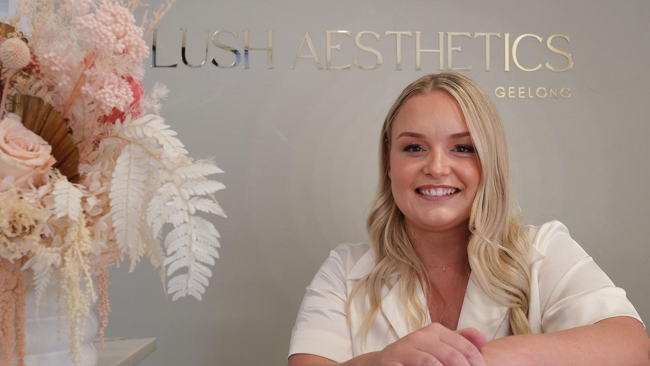 Picture to promote this year's best of cosmetic injectors with a picture of the most recent winner Jaimie-Lee McConachy of Lush Aesthetics in Lara.
Picture: Mark Wilson