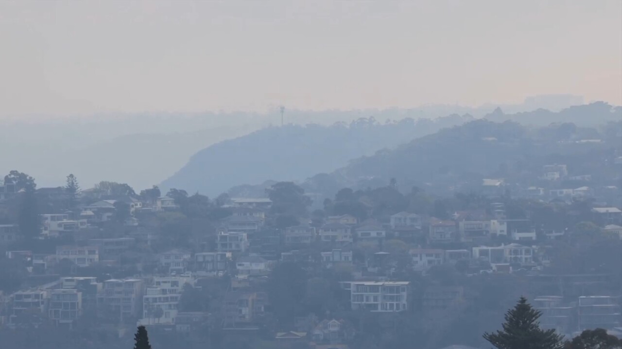 Pre-emptive fire season strategy fills Sydney skies with smoke