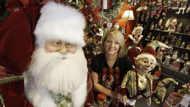 Amanda Ralph, owner of Country Heart and Home, which is a year round Christmas shop in Bright. Picture: Tony Gough