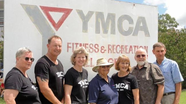 YMCA: Committee members at the club's 30th anniversary.