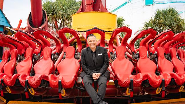 Dreamworld CEO Greg Yong on 20-year-old fan-favourite ride, The Claw which is being replaced by a bigger, faster version called King Claw. Picture: Supplied