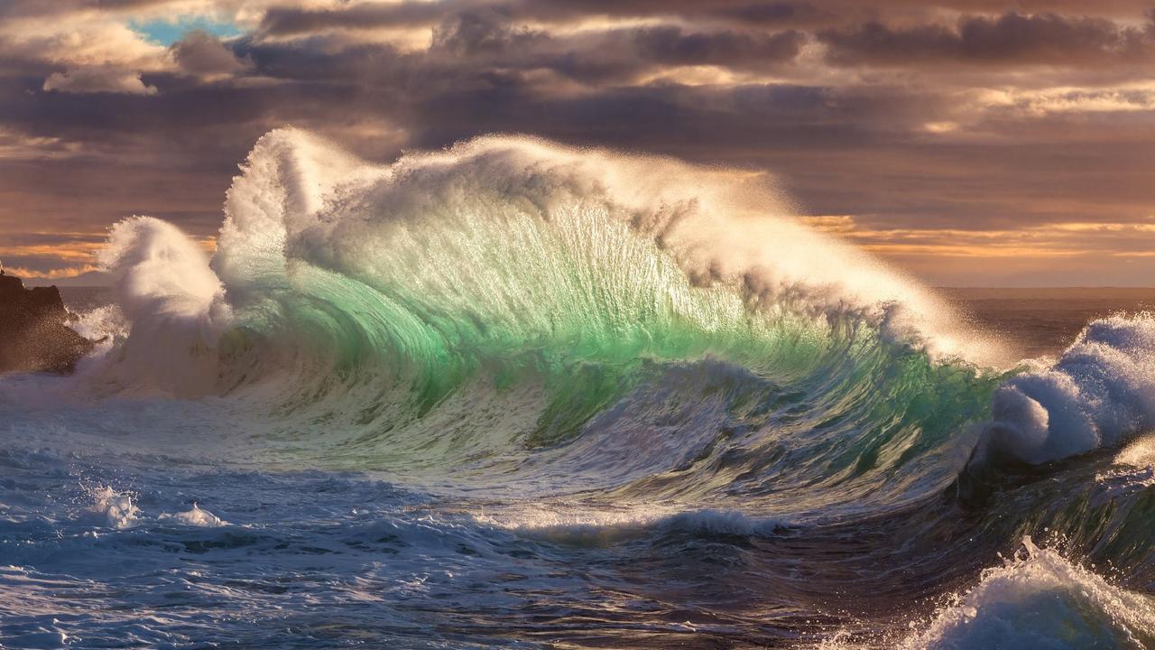 A big sea wave charges towards the shore during a fierce sea storm in Varigotti, Italy. Picture: Giovanni Allievi/TNC Photo Contest 2023