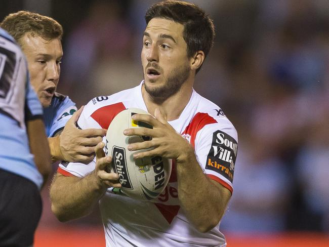 Ben Hunt in action for the Dragons.