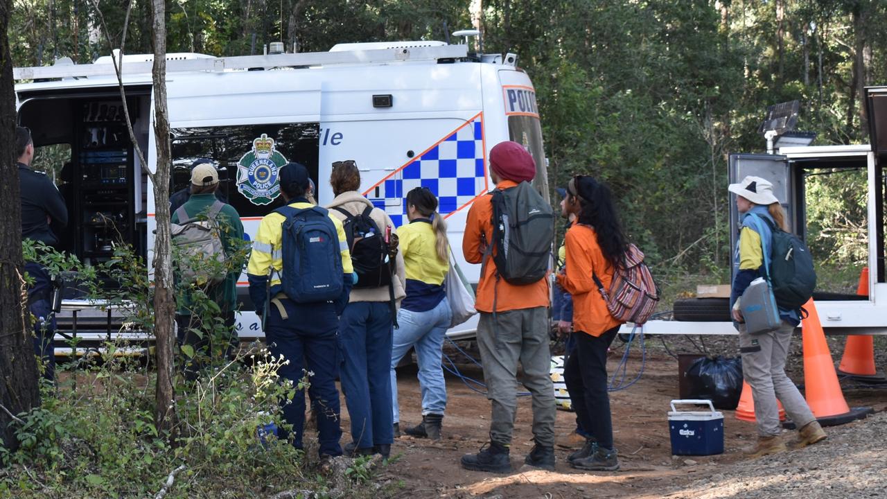 Rescue crews and a team of dedicated volunteers have returned to the Imbil State Forest at Brooloo on Thursday to continue their search for missing man Tarci Carey. Thursday marked day four of the search, and day six since his car was found abandoned in the forest.