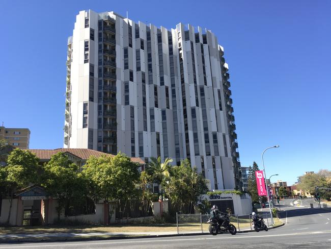 Toowong student accommodation. Picture: Darren Cartwright