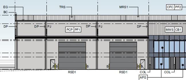 Concept images of the new warehouse.