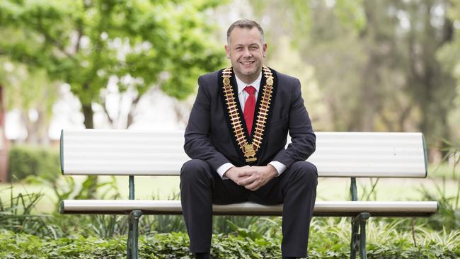 Ben Shields back when he was Dubbo Mayor. Picture: Dylan Robinson