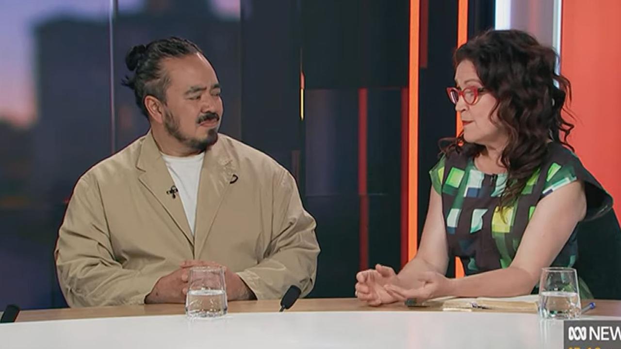 Chef Adam Liaw and former host Annabel Crabb joined the final panel. Picture: ABC