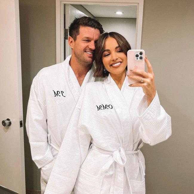 Former Miss Universe Australia confirms rumours she’s split from new husband Justin Mckeone. Picture: Instagram/OliviaMollyRogers