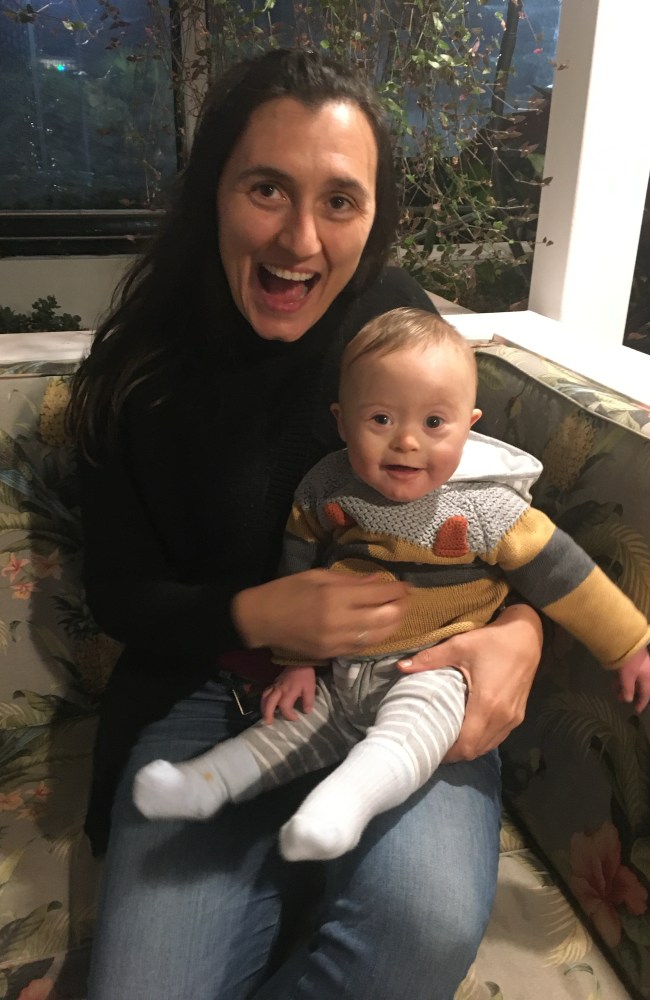 It wasn't until Ollie was six months old that Isabel realised she was struggling with postnatal depression. Picture: Supplied