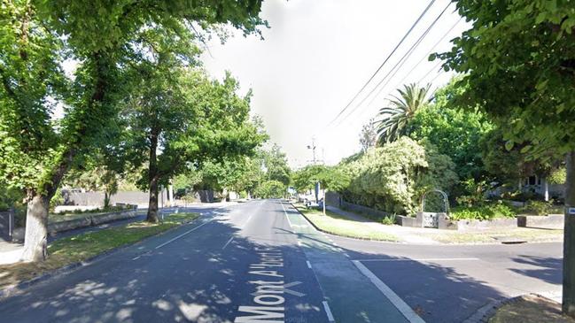 Two E-bikes collided on Mont Albert Rd in Canterbury on January 29, with both riders rushed to hospital. Picture: Google Maps.