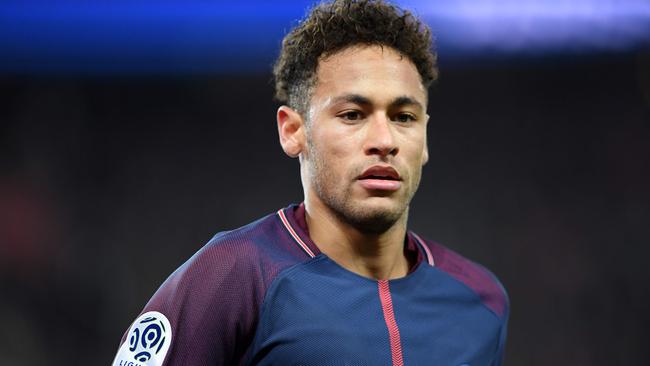 Paris Saint-Germain's Brazilian forward Neymar Jr