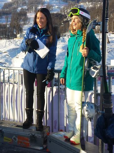 Mel McLaughlin interviews Torah Bright at the Sochi Winter Games.