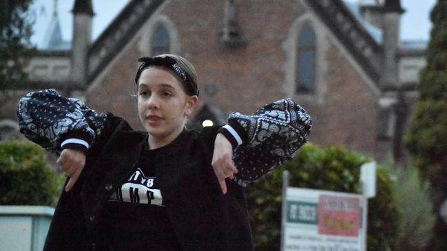 Eighty8 Dance Companyâ€™s crew tearing up the competition at the Unlock the Block event, at Ipswich's Darcy Doyle Place on August 12, 2022. Picture: Peta McEachern