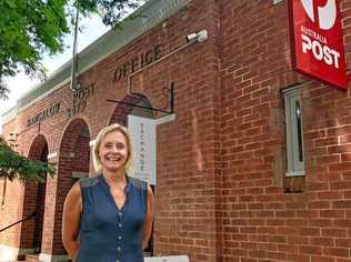 HISTORY: Nicole Swain is selling the historic Bangalow Post Office building this month. Picture: Christian Morrow