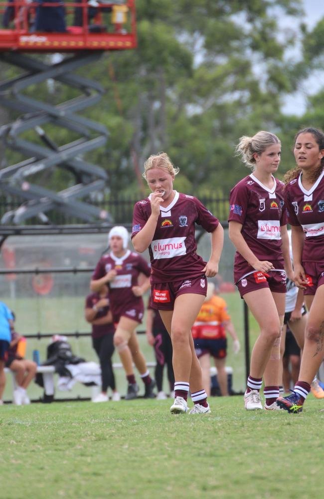 Campbell Phillips. Harvey Norman under-17s rugby league action between the Burleigh Bears and Souths Logan Magpies. Saturday, February 10, 2024.