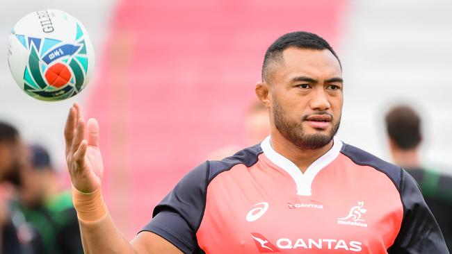 Sekope Kepu will retire from international rugby to spend more time with his young family. Picture: AAP