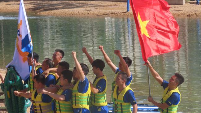 The Darwin Waterfront obstacle course was put to the test by sailors involved in Exercise Kakadu 2024.