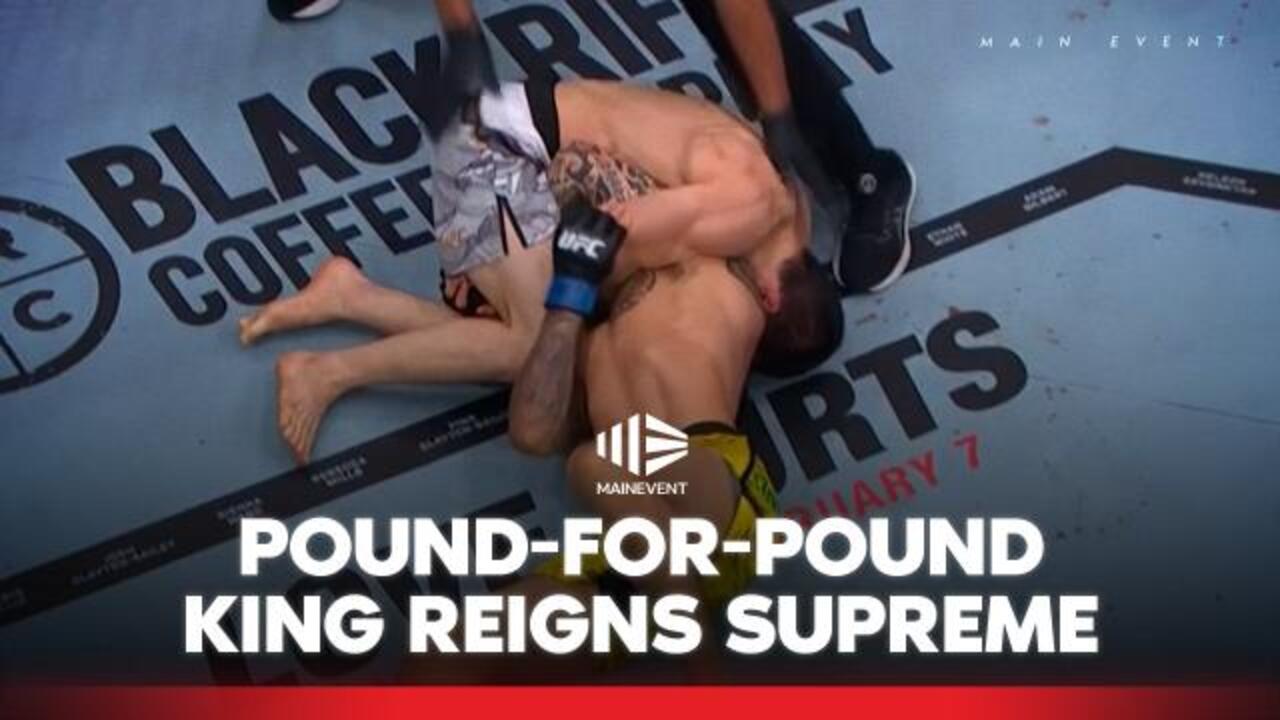 Makhachev chokes out Moicano with ease!