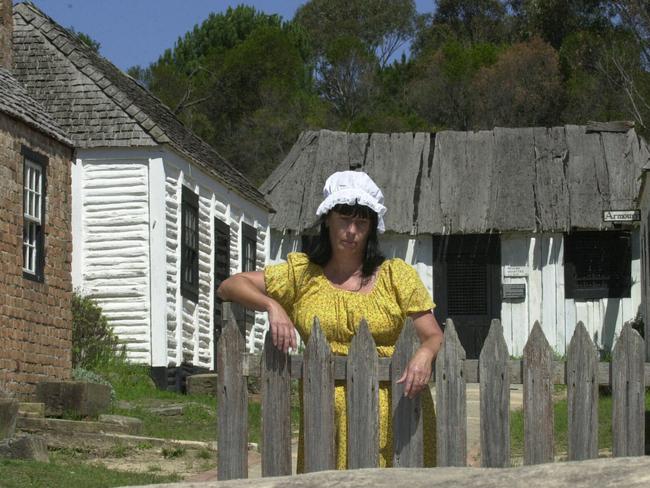 Period costume at Old Sydney Town at Gosford.