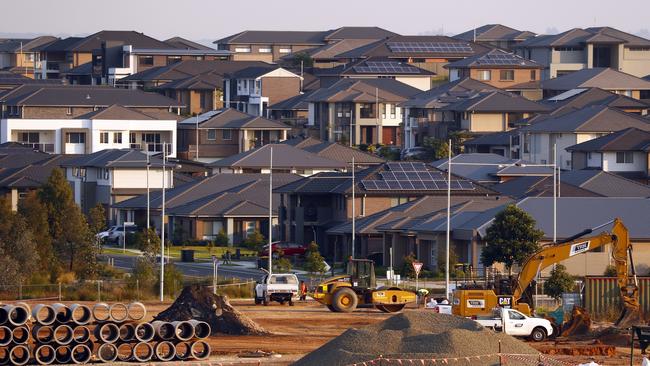 There has been a baby boom in suburbs like Cobbity in western Sydney. Picture: Sam Ruttyn