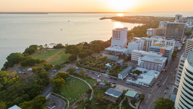 Green spaces in Darwin are popular despite the heat. Image: Charlie Bliss Creative.