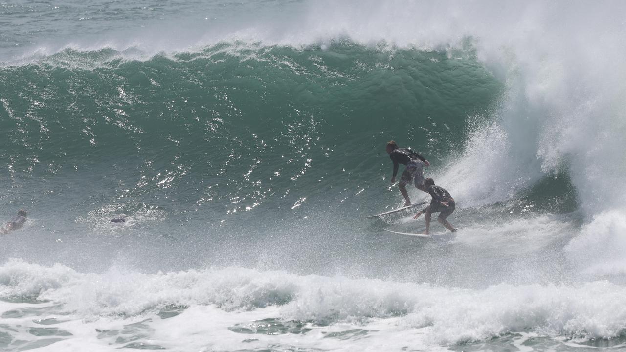 IN PHOTOS: Surfers flood Gold Coast as Alfred supercharges swell