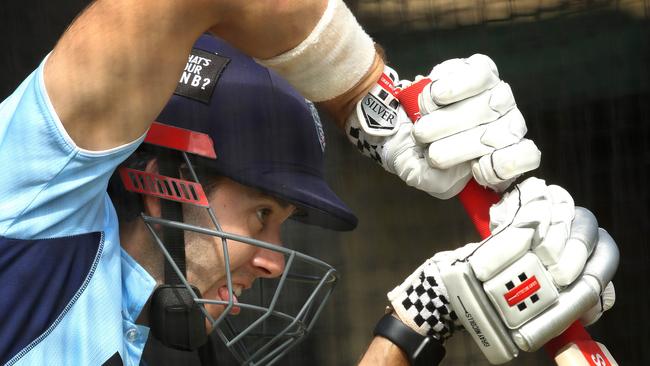 Kurtis Patterson during NSW Blues training ahead of their upcoming Sheffield Shield match. Picture. Phil Hillyard