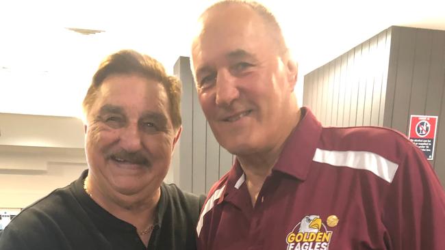 Former Manly stars Peter Peters and Terry Randall played in the brutal contest.