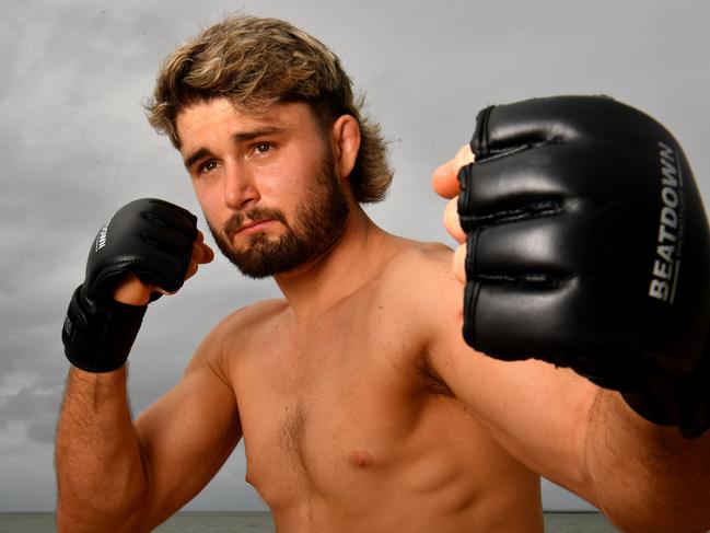 Townsville mixed martial artist Jack James 'Bricktop' will be headline act at the upcoming MMA event at Townsville Convention and Entertainment Centre on May 11. Picture: Evan Morgan