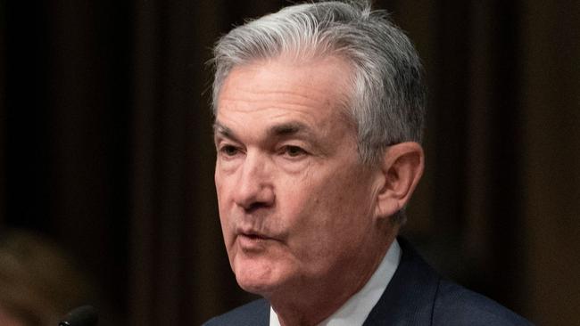 Fed Reserve chairman Jerome Powell. Picture: AFP