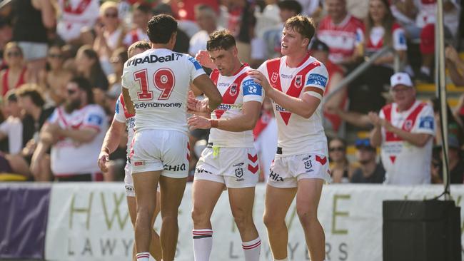 The Dragons couldn’t hold onto the lead. (Photo by Brett Hemmings/Getty Images)