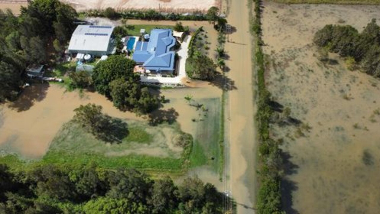 Kris Thomsen captured the flooding around Grafton on March 1.