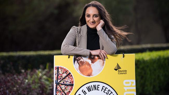 MasterChef Australia winner Larissa Takchi at Mascot Memorial Park ahead of the Bayside Food &amp; Wine Festival. Picture: Flavio Brancaleone