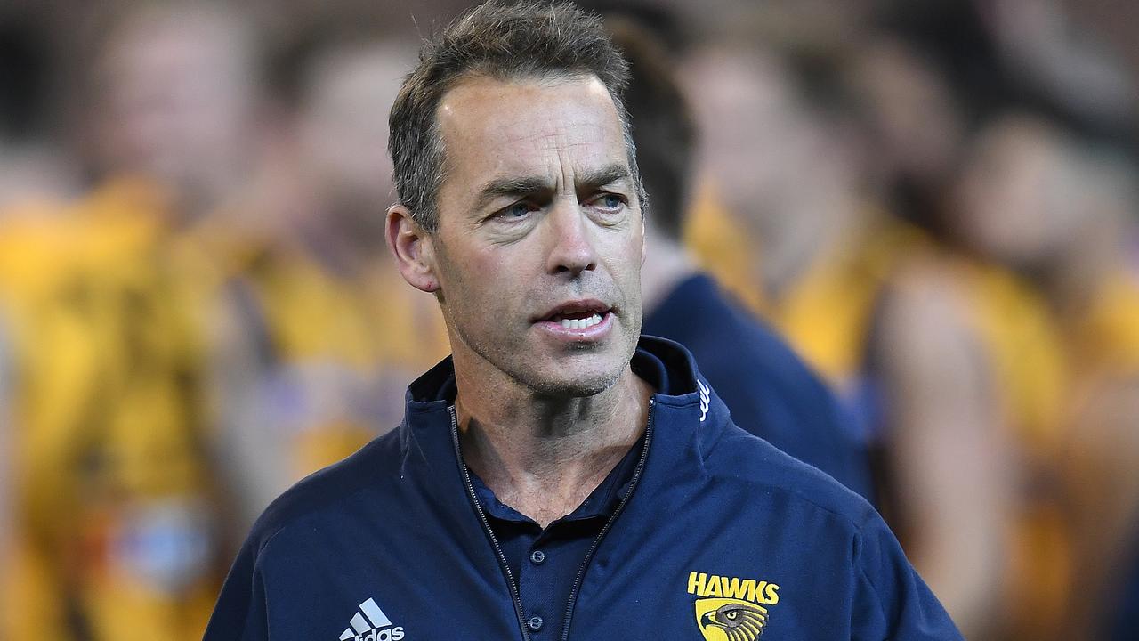 Alastair Clarkson wants clarity on runners. Picture: AAP Images 