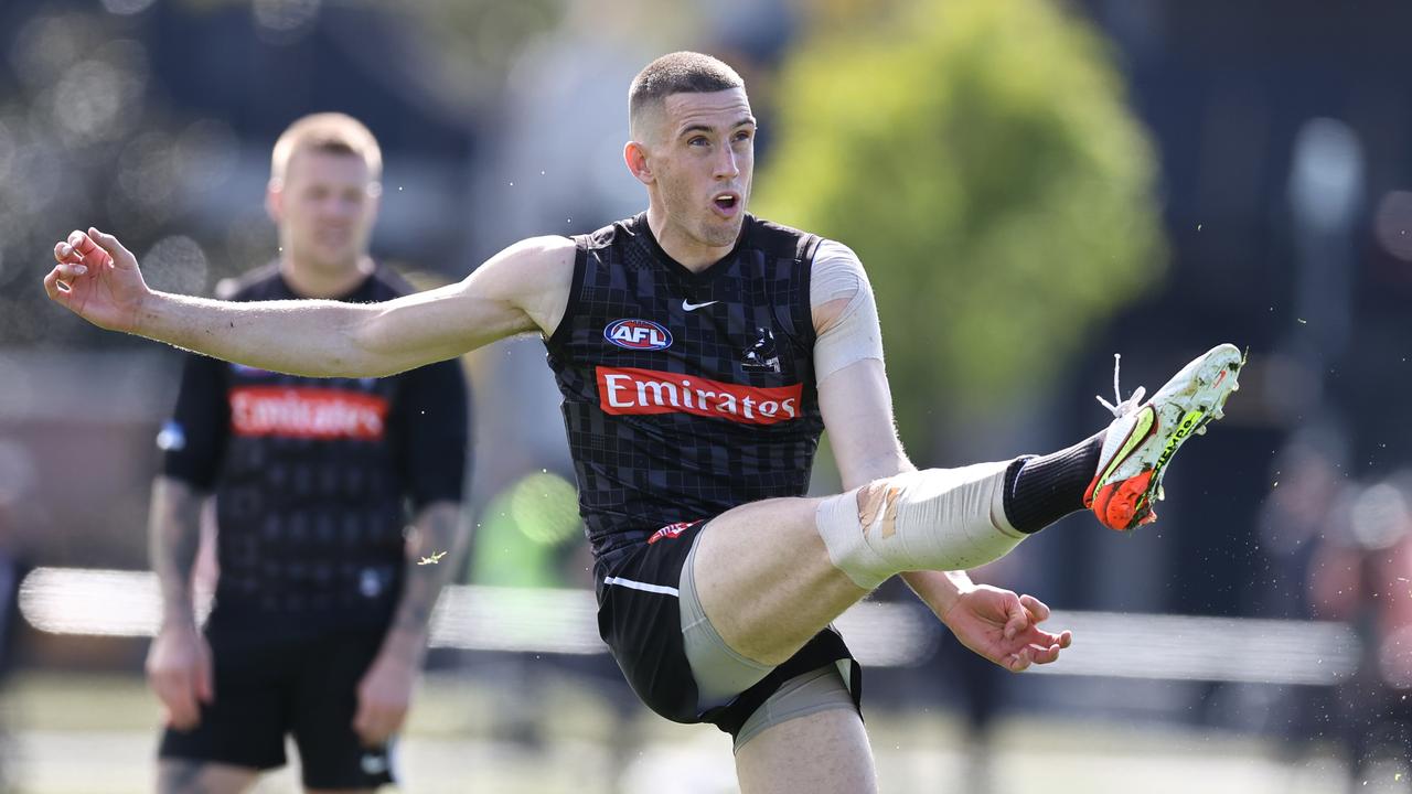 Darcy Cameron will be back soon for the Pies. Picture: Michael Klein