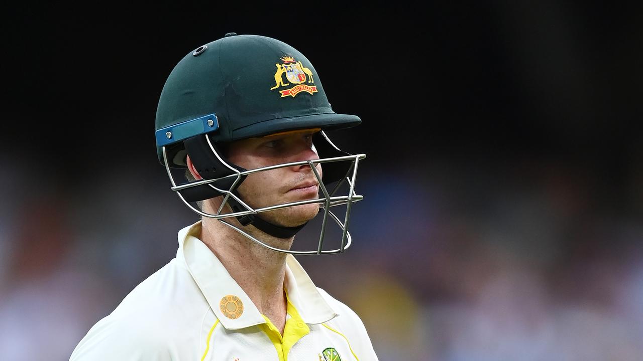 Steve Smith’s luck ran out on 93. Photo by Quinn Rooney/Getty Images.