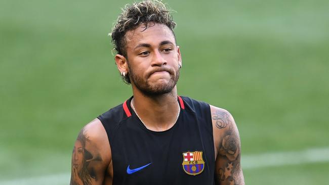 Barcelona's Neymar.