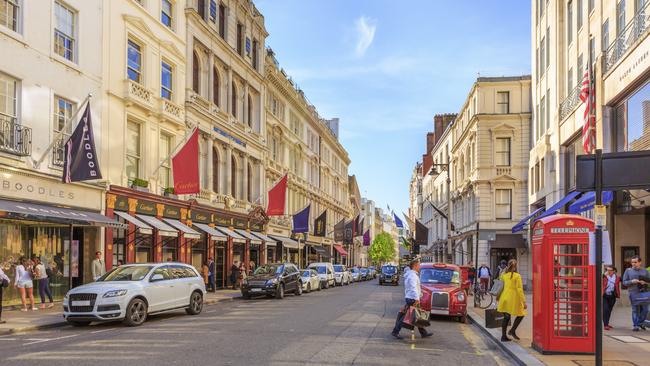 Old Bond Street, Mayfair, London.