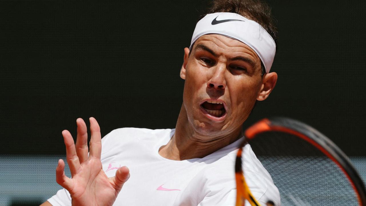 Nadal is going to give it his all. Photo by Dimitar DILKOFF / AFP