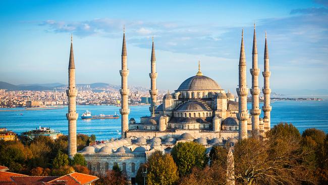 The best time to visit the Blue Mosque and Hagia Sophia is in the evening, long after most of the other tourists have left the area. Picture: iStock.