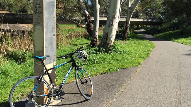 The excellent Linear Park Trail winds along the River Torrens. Picture: Supplied