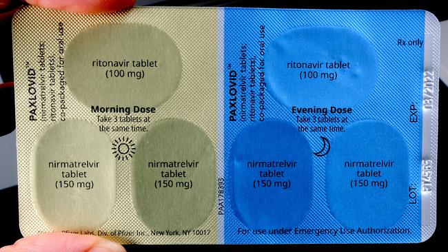 PAXLOVID has been available in Australia since January but will become accessible in pharmacies from Sunday. Picture: Mark Wilson