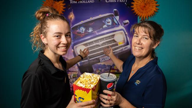 Alice Springs Cinema is closed until further notice as part of a nationwide shutdown of all non-essential services. Photo: EMMA MURRAY