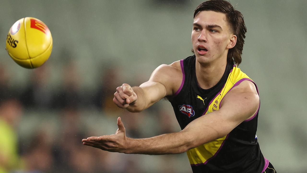 Josh Gibcus was one of five top-30 draft picks for Richmond last year. Picture: Michael Klein