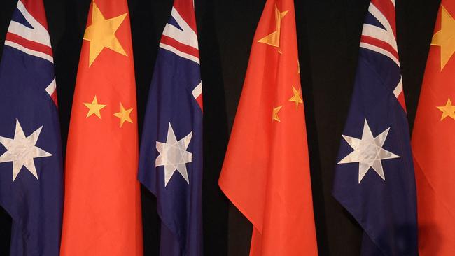 There are some in Canberra who want to give China a good kick. Picture: AFP